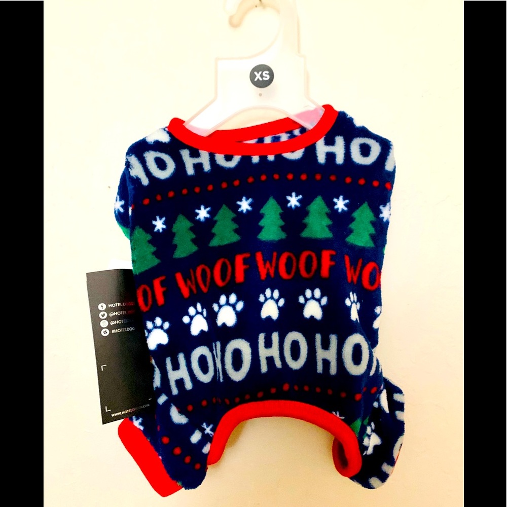 🎁Hotel Doggy Xmas Hohoho outfit- XSmall
